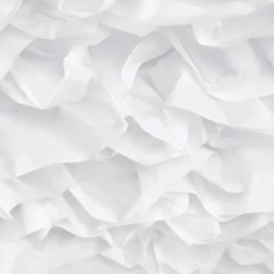 Lampes En Tissu-hofstein Plafonnier Messejana LED Blanc, 1 lumière, Télécommandes, Changeur de couleurs