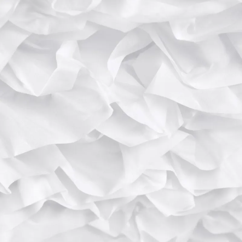 Lampes En Tissu-hofstein Plafonnier Messejana LED Blanc, 1 lumière, Télécommandes, Changeur de couleurs