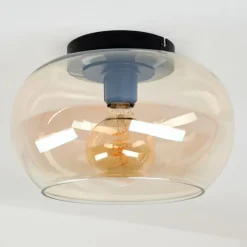 hofstein Plafonnier Molloy Ambre, 1 lumière