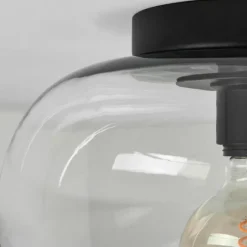 hofstein Plafonnier Molloy Clair, 1 lumière