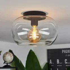 hofstein Plafonnier Molloy Clair, 1 lumière