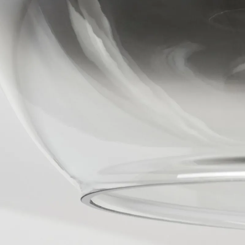 Suspension Verre Fumé-hofstein Plafonnier Molloy Clair, Fumé, 1 lumière