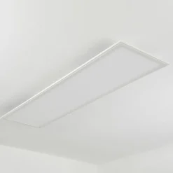 Lampe Plafonnier Montalba LED Blanc, 1 lumière, Télécommandes, Changeur de couleurs* Éclairage Led