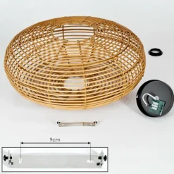 Luminaires Scandinaves-hofstein Plafonnier Mulstrand Écru, 1 lumière