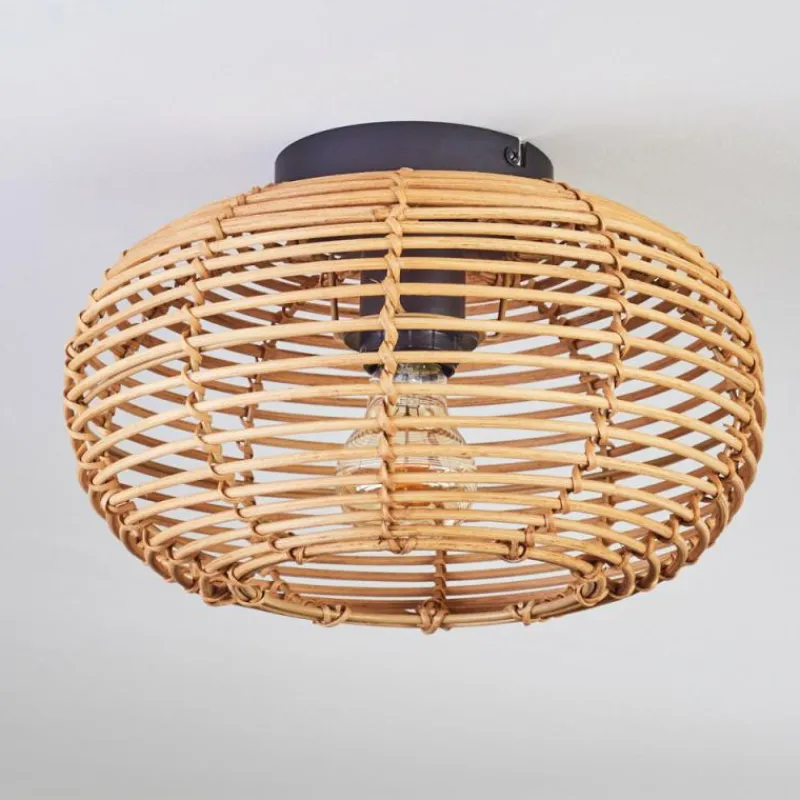 Luminaires Scandinaves-hofstein Plafonnier Mulstrand Écru, Noir, 1 lumière