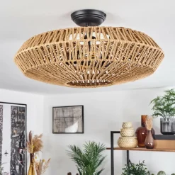 Luminaires Scandinaves-hofstein Plafonnier Mulstrand Écru, 2 lumières