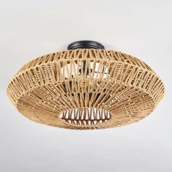 Luminaires Scandinaves-hofstein Plafonnier Mulstrand Écru, 2 lumières