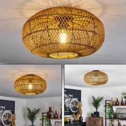 Luminaires Scandinaves-hofstein Plafonnier Mulstrand Écru, 1 lumière