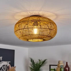 Luminaires Scandinaves-hofstein Plafonnier Mulstrand Écru, 1 lumière