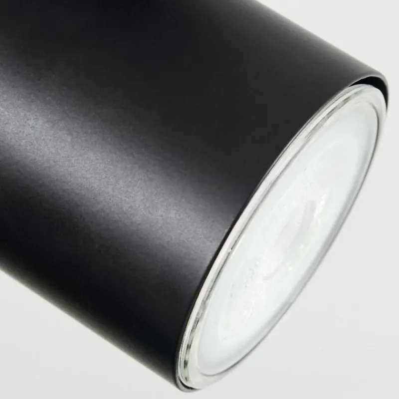 hofstein Plafonnier Nestavel LED Noir, 1 lumière* Éclairage Led