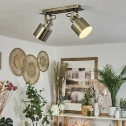 hofstein Plafonnier Neves Laiton, 2 lumières