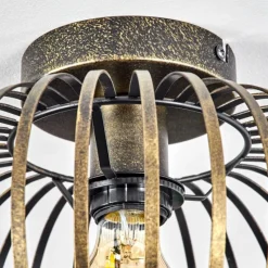 Lampes Dorées-hofstein Plafonnier Oravi Ancien, Or, 1 lumière