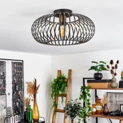 Lampes Dorées-hofstein Plafonnier Oravi Ancien, Or, 1 lumière