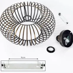 Lampes Dorées-hofstein Plafonnier Oravi Ancien, Or, 1 lumière