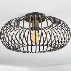 Lampes Dorées-hofstein Plafonnier Oravi Ancien, Or, 1 lumière