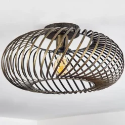 Lampes Dorées-hofstein Plafonnier Oravi Ancien, Or, 1 lumière