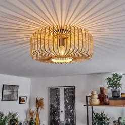 Luminaires Scandinaves-hofstein Plafonnier Oravi Écru, 1 lumière