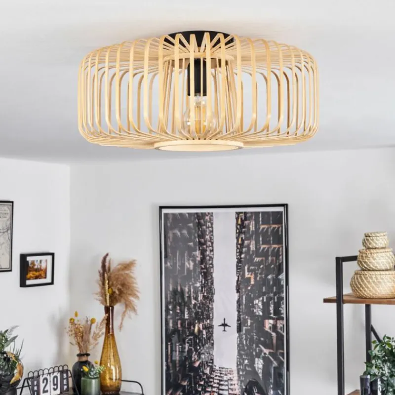 Luminaires Scandinaves-hofstein Plafonnier Oravi Écru, 1 lumière