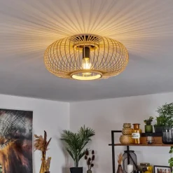 Luminaires Scandinaves-hofstein Plafonnier Oravi Écru, 1 lumière