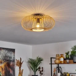 Luminaires Scandinaves-hofstein Plafonnier Oravi Écru, 1 lumière