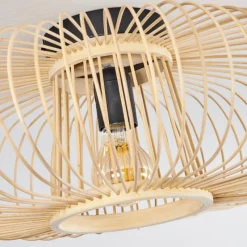 Luminaires Scandinaves-hofstein Plafonnier Oravi Écru, 1 lumière