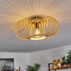 Luminaires Scandinaves-hofstein Plafonnier Oravi Écru, 1 lumière