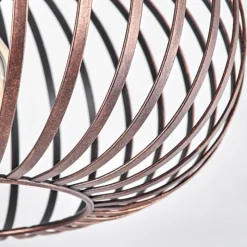 Lampes Industrielles-hofstein Plafonnier Oravi Cuivre, 1 lumière