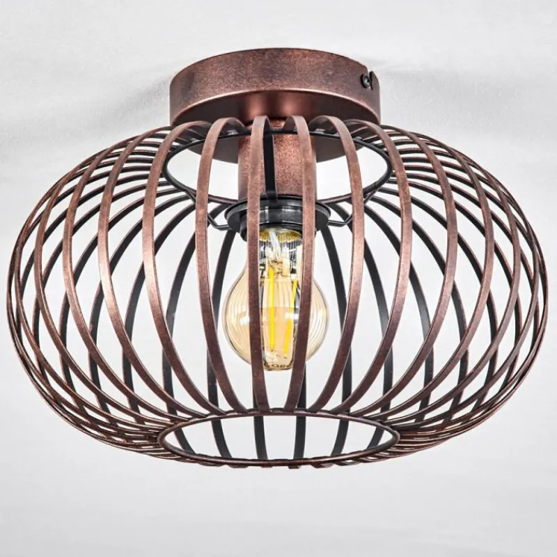 Lampes Industrielles-hofstein Plafonnier Oravi Cuivre, 1 lumière