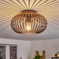 Lampes Industrielles-hofstein Plafonnier Oravi Cuivre, 1 lumière