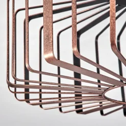 Lampes Industrielles-hofstein Plafonnier Oravi Noir, 1 lumière