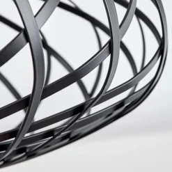 Lampes Vintages & Rétros-hofstein Plafonnier Oravi Noir, 1 lumière