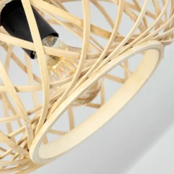 Luminaires Scandinaves-hofstein Plafonnier Pabu Écru, 1 lumière