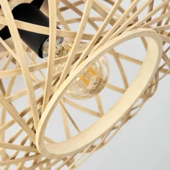 Luminaires Scandinaves-hofstein Plafonnier Pabu Écru, 1 lumière