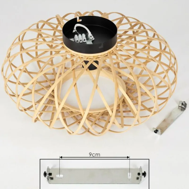 Luminaires Scandinaves-hofstein Plafonnier Pabu Écru, 1 lumière