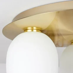 hofstein Plafonnier Pintacura Laiton, 3 lumières