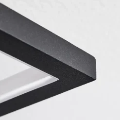 Luminaires Scandinaves-hofstein Plafonnier Pompu LED Écru, Noir, 1 lumière