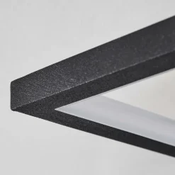 Luminaires Scandinaves-hofstein Plafonnier Pompu LED Écru, Noir, 1 lumière