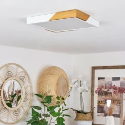 Luminaires Scandinaves-hofstein Plafonnier Pontchardon LED Écru, Blanc, 1 lumière