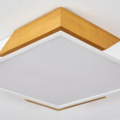 Luminaires Scandinaves-hofstein Plafonnier Pontchardon LED Écru, Blanc, 1 lumière