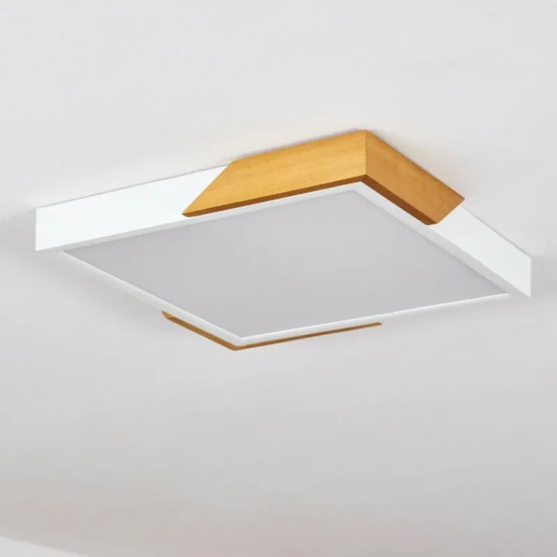 Luminaires Scandinaves-hofstein Plafonnier Pontchardon LED Écru, Blanc, 1 lumière