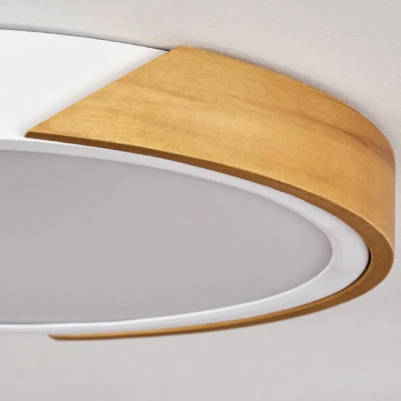 Luminaires Scandinaves-hofstein Plafonnier Pontchardon LED Blanc, 1 lumière