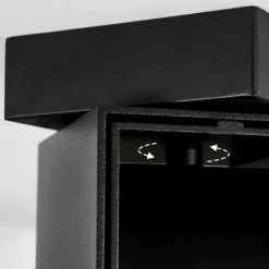 hofstein Plafonnier Prassinet Noir, 3 lumières