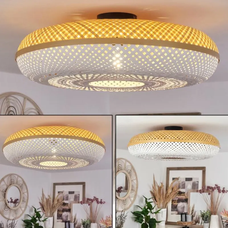 Luminaires Scandinaves-hofstein Plafonnier Pucapa Noir, 1 lumière