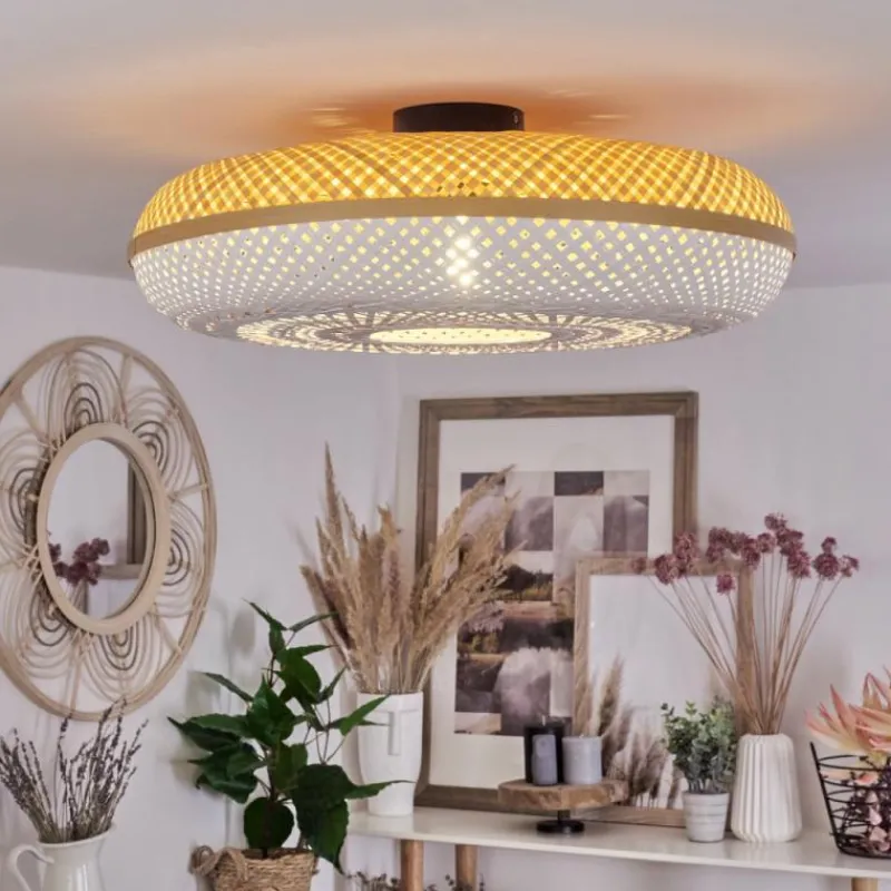 Luminaires Scandinaves-hofstein Plafonnier Pucapa Noir, 1 lumière