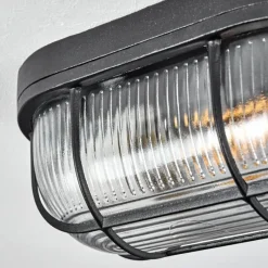 hofstein Plafonnier Quintay Noir, 1 lumière