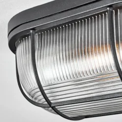 hofstein Plafonnier Quintay Noir, 1 lumière