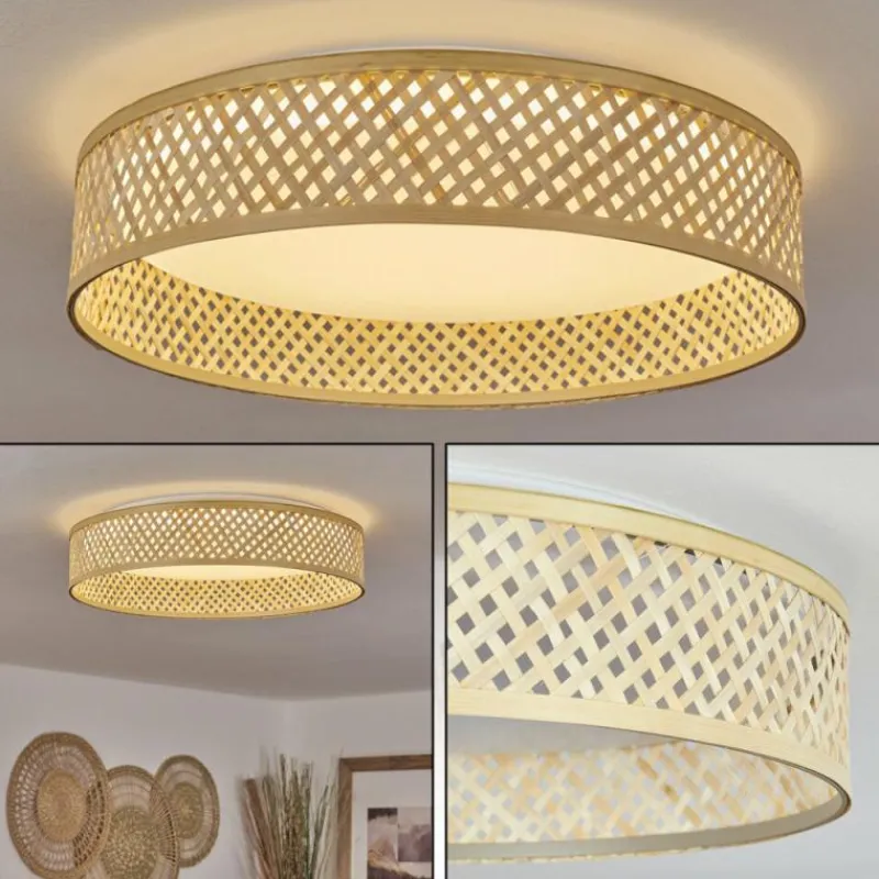 Luminaires Scandinaves-hofstein Plafonnier Quintinha LED Blanc, 1 lumière
