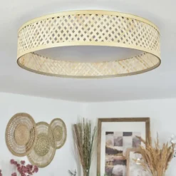 Luminaires Scandinaves-hofstein Plafonnier Quintinha LED Blanc, 1 lumière