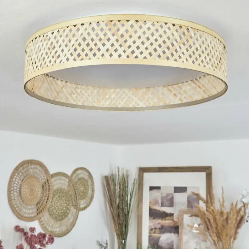 Luminaires Scandinaves-hofstein Plafonnier Quintinha LED Blanc, 1 lumière