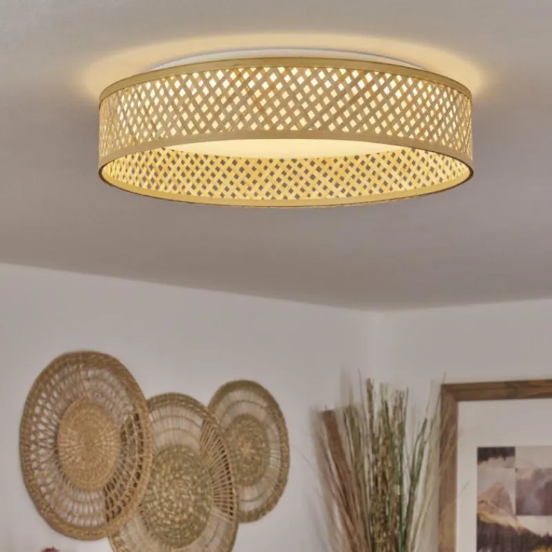 Luminaires Scandinaves-hofstein Plafonnier Quintinha LED Blanc, 1 lumière